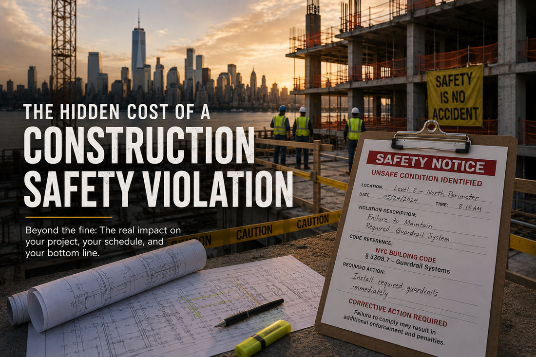 NYC construction safety violation costs beyond the fine