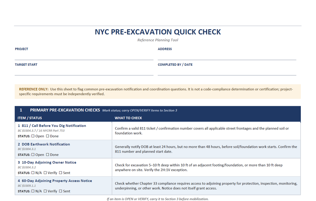 Before You Dig in NYC: The Excavation Notifications You Need to Check